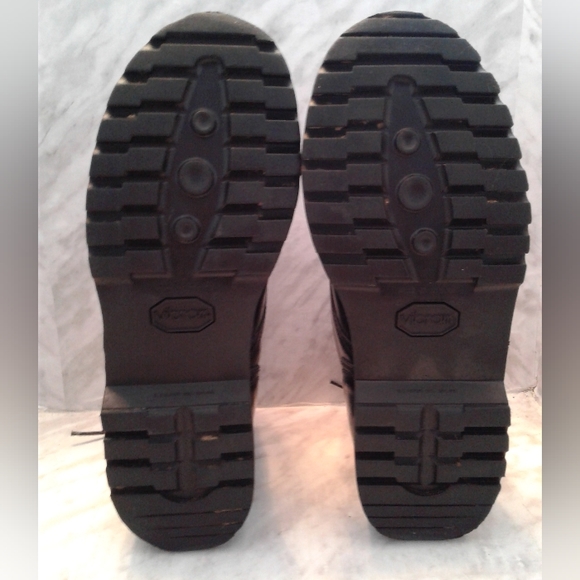 Canadian Army Combat Boots sz 280 10.5 Made in Canada steel toe vibram USA sole - Picture 7 of 8